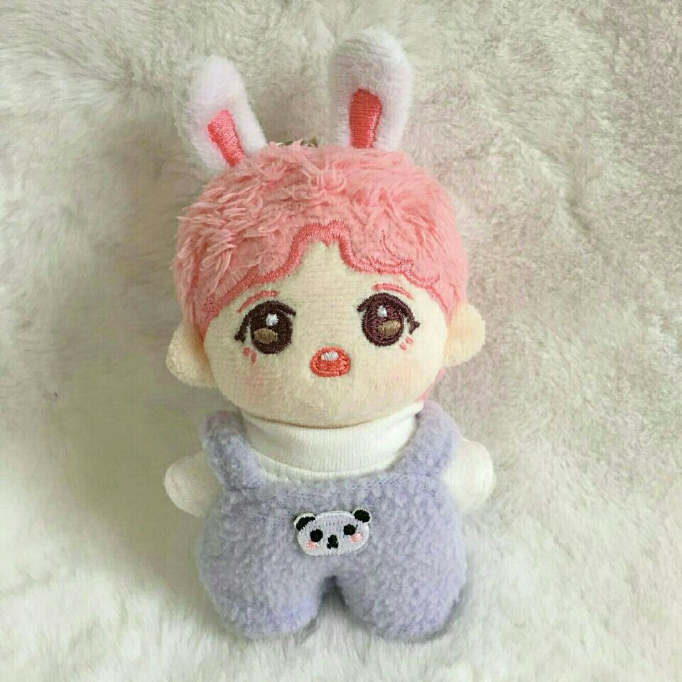 Hàng Có Sẵn Bộ Quần Áo Trẻ Em Màu Trơn Hoạt Hình Dễ Thương 10cm Không Có Búp Bê