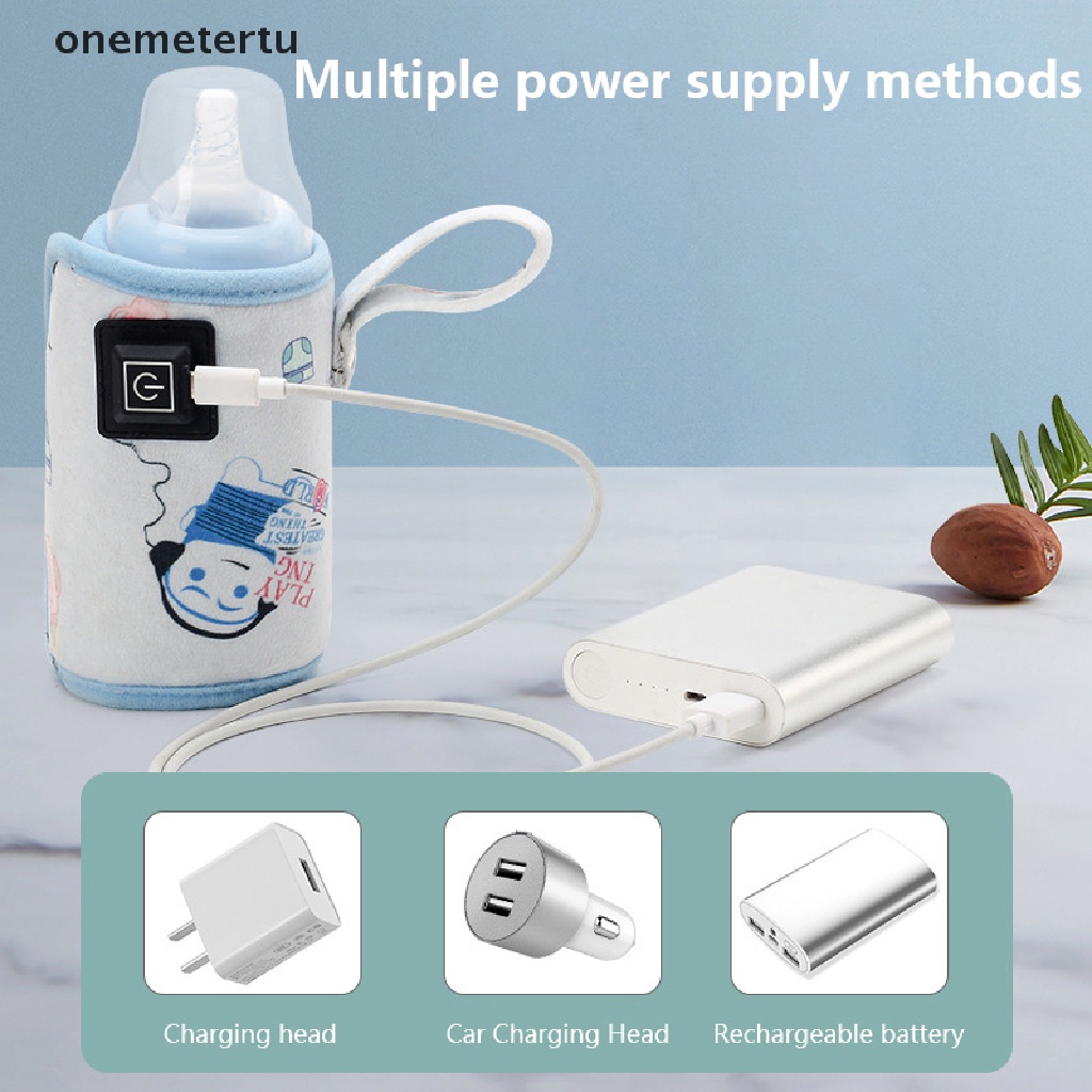 Onemetertu Túi Hâm Nóng Bình Sữa Em Bé USB Cách Nhiệt An Toàn Cho Trẻ Sơ Sinh Khi Đi Du Lịch Ngoài Trời