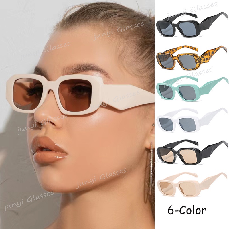 Kính Mát Gọng Oval Chống Tia UV Phong Cách Retro Thời Trang Cho Nam Nữ