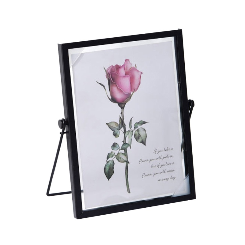 Khung Hình Học Bằng Kim Loại Có Nắp Đậy Kính Chuyên Dụng Ốp