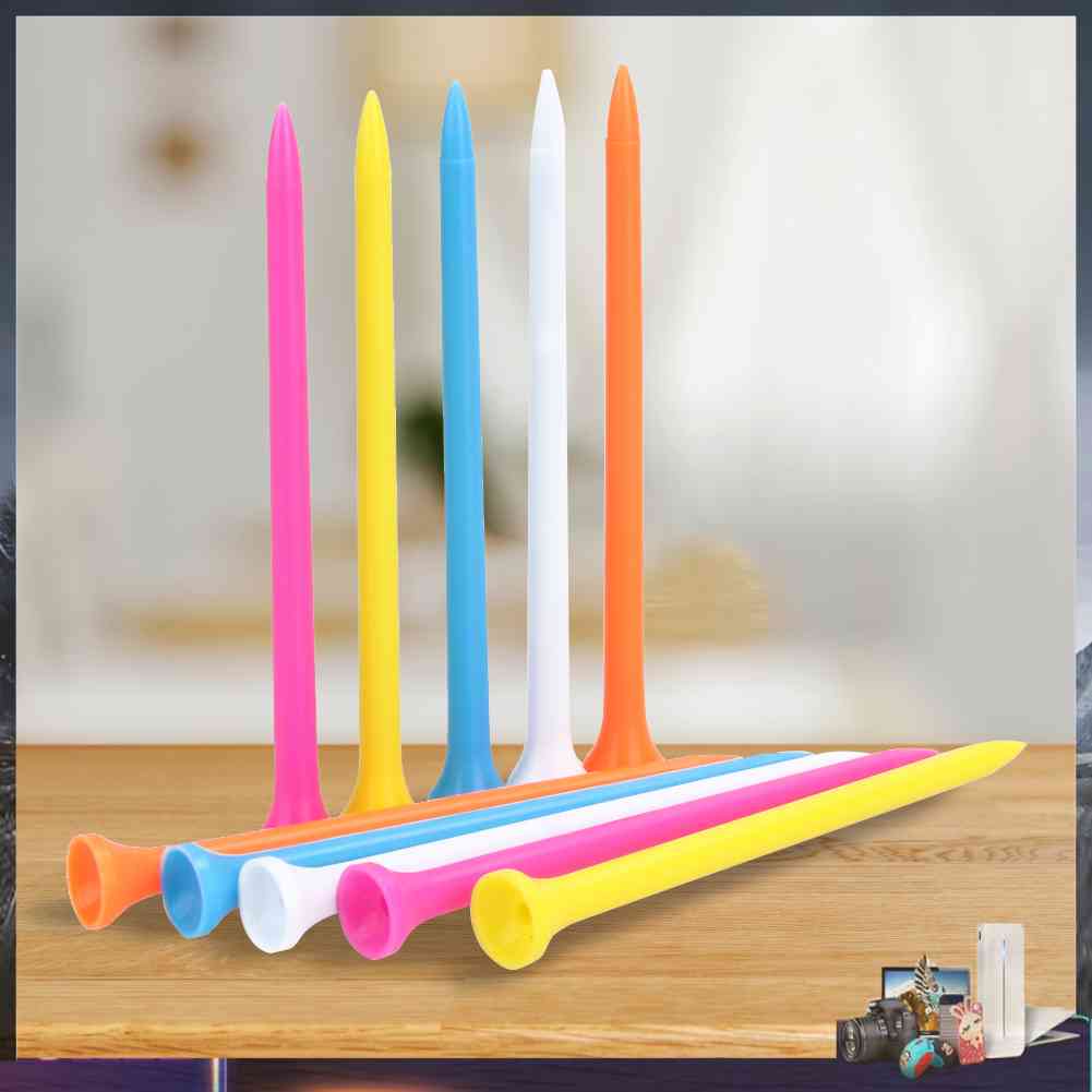 Set 100 Tee Golf Nhựa Nhiều Màu Sắc 100mm