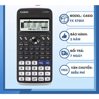 Máy tính casio fx-570ex- máy tính học sinh casio fx 570es plus