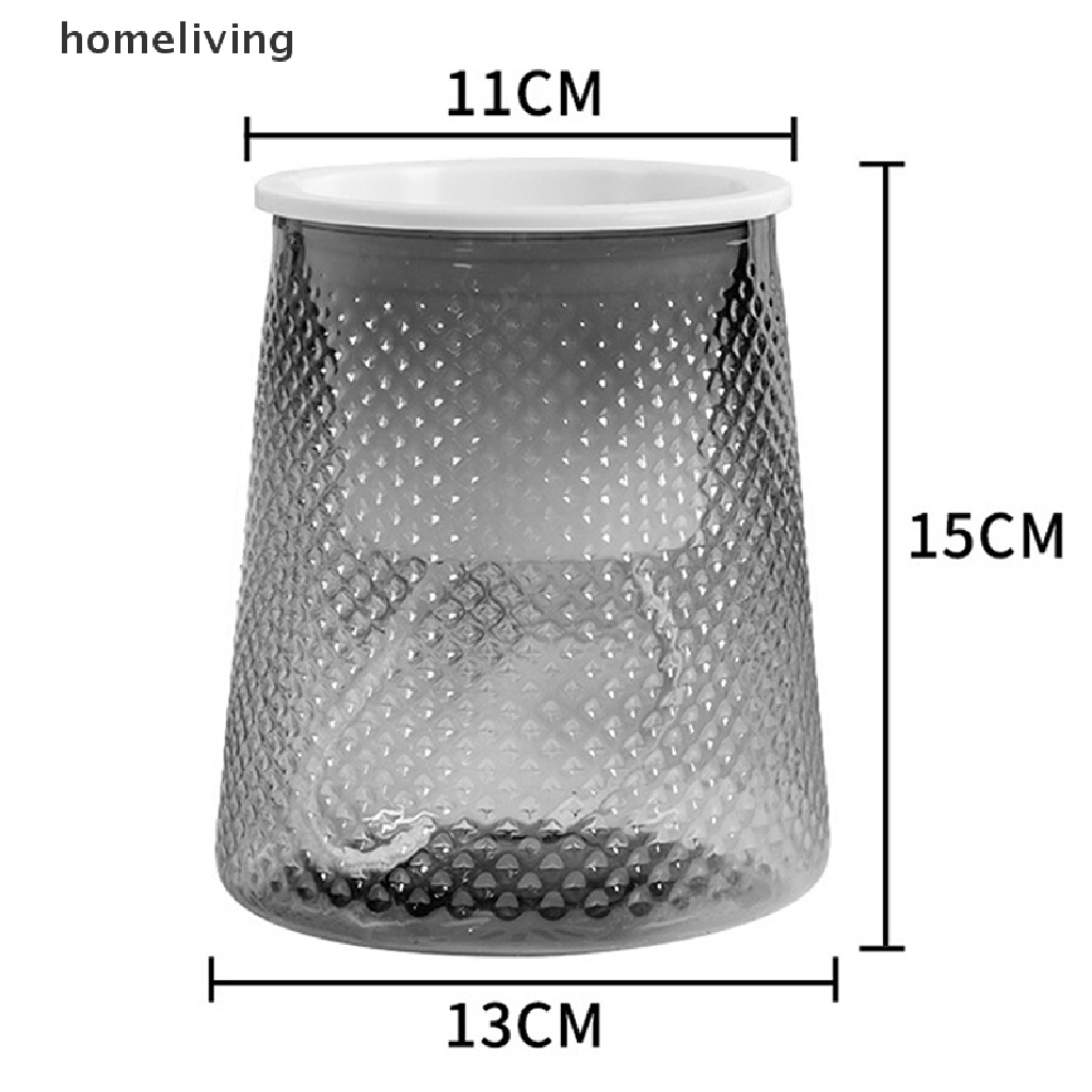 1 Chậu Nhựa Tròn Mini Tự Tưới Nước Tiện Dụng