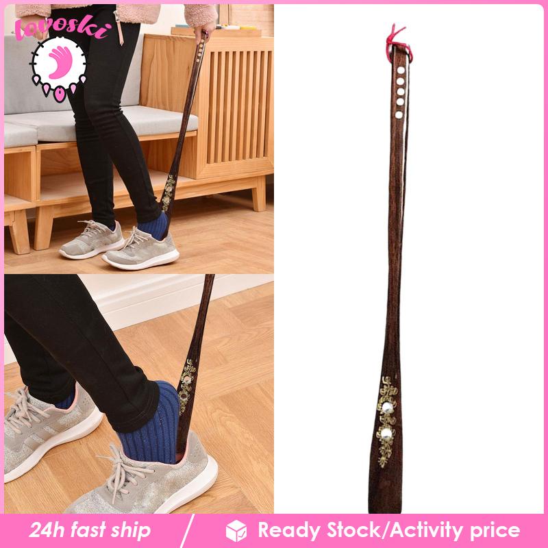 [Lovoski] Giày Bằng Gỗ Bền Tay Cầm Dài 70cm Cho Nam Và Nữ Seniors