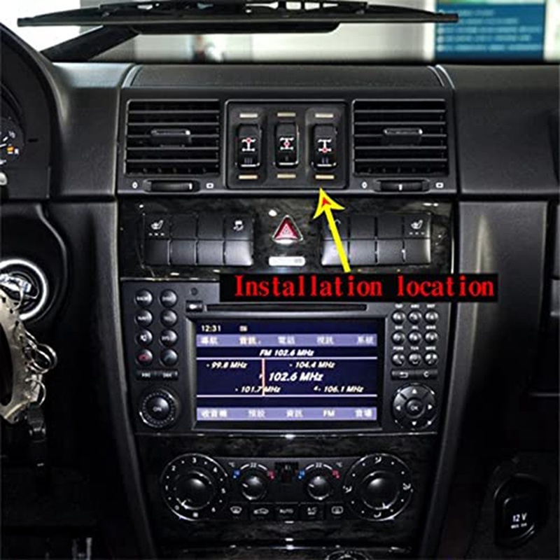 Khung Viền Máy Điều Hòa Xe Hơi Mercedes-Benz G-Class W463 2004-2011