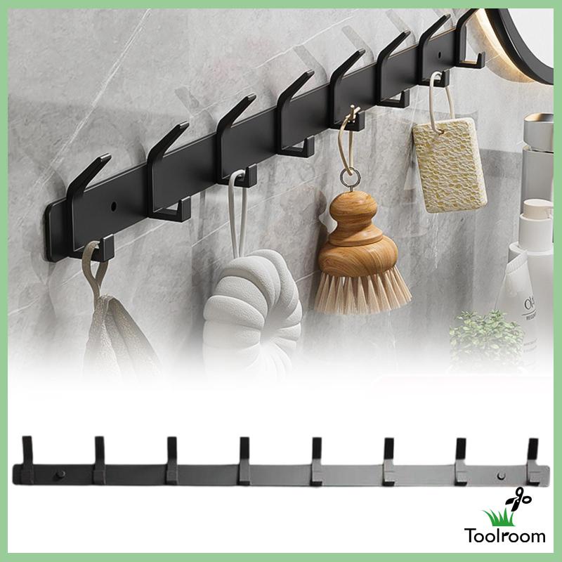 Giá Treo Áo Khoác / Nón / Áo Khoác Bằng Nhôm Với 8 Móc Treo Tiện Dụng Cho Lễ Phục Vụ