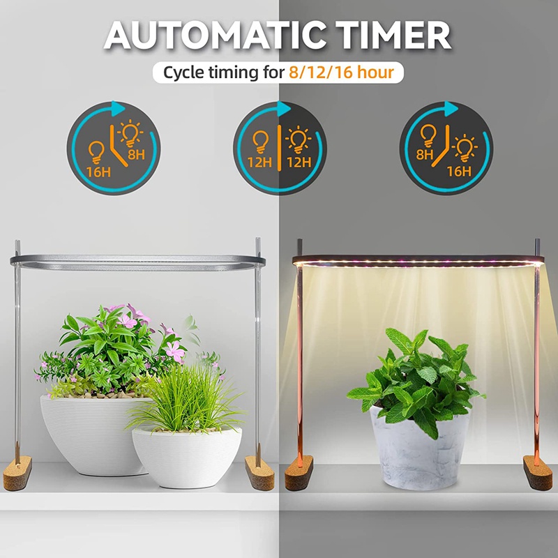 1 Đèn LED Trồng Cây 50 Bóng Có Thể Điều Chỉnh Độ Cao