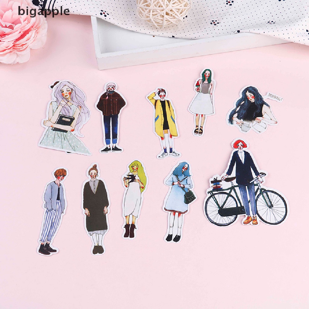 Bigapple 280 Cái / Gói Album Ảnh Nhật Ký Tự Trang Trí Sổ Tay Xinh Đẹp RDG