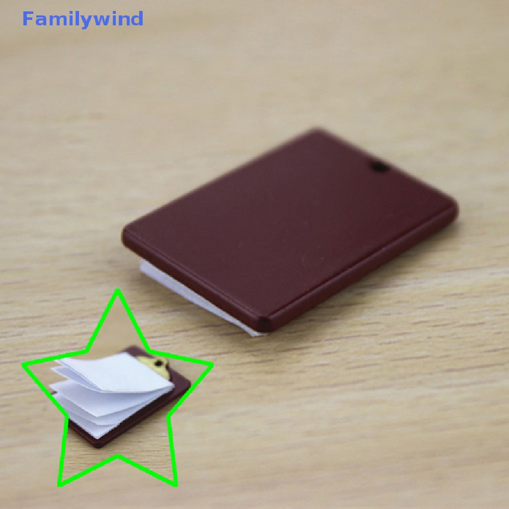 Sổ Tay Đồ Chơi Dạng Kẹp Tiện Dụng Cho Nhà Búp Bê