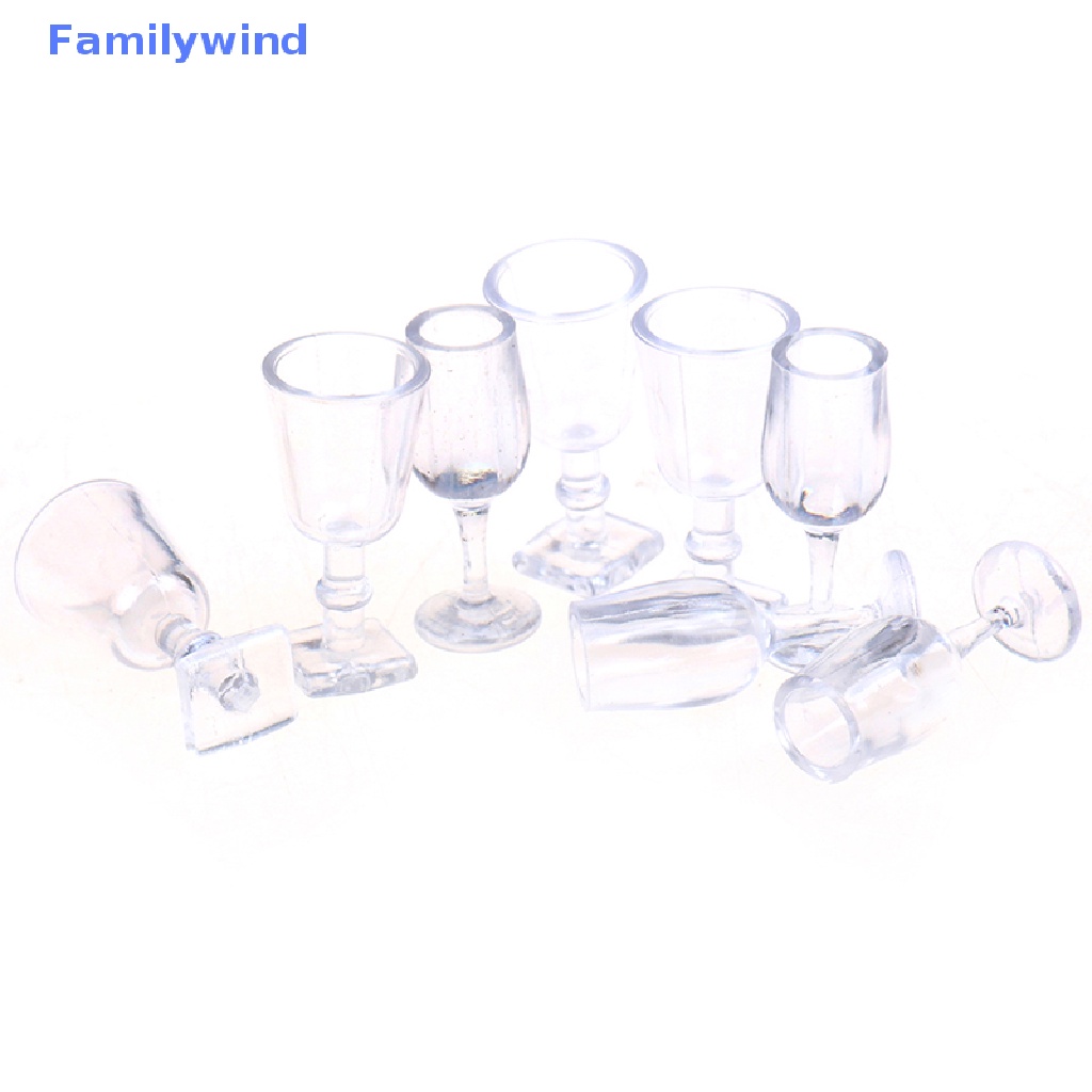 Bộ 4 Ly Tách Uống Nước Đồ Chơi Búp Bê Cỡ 1 / 12