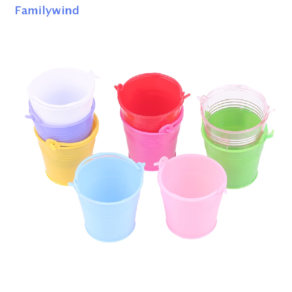 Xô Nước Mini Trang Trí Nội Thất Cho Nhà Búp Bê