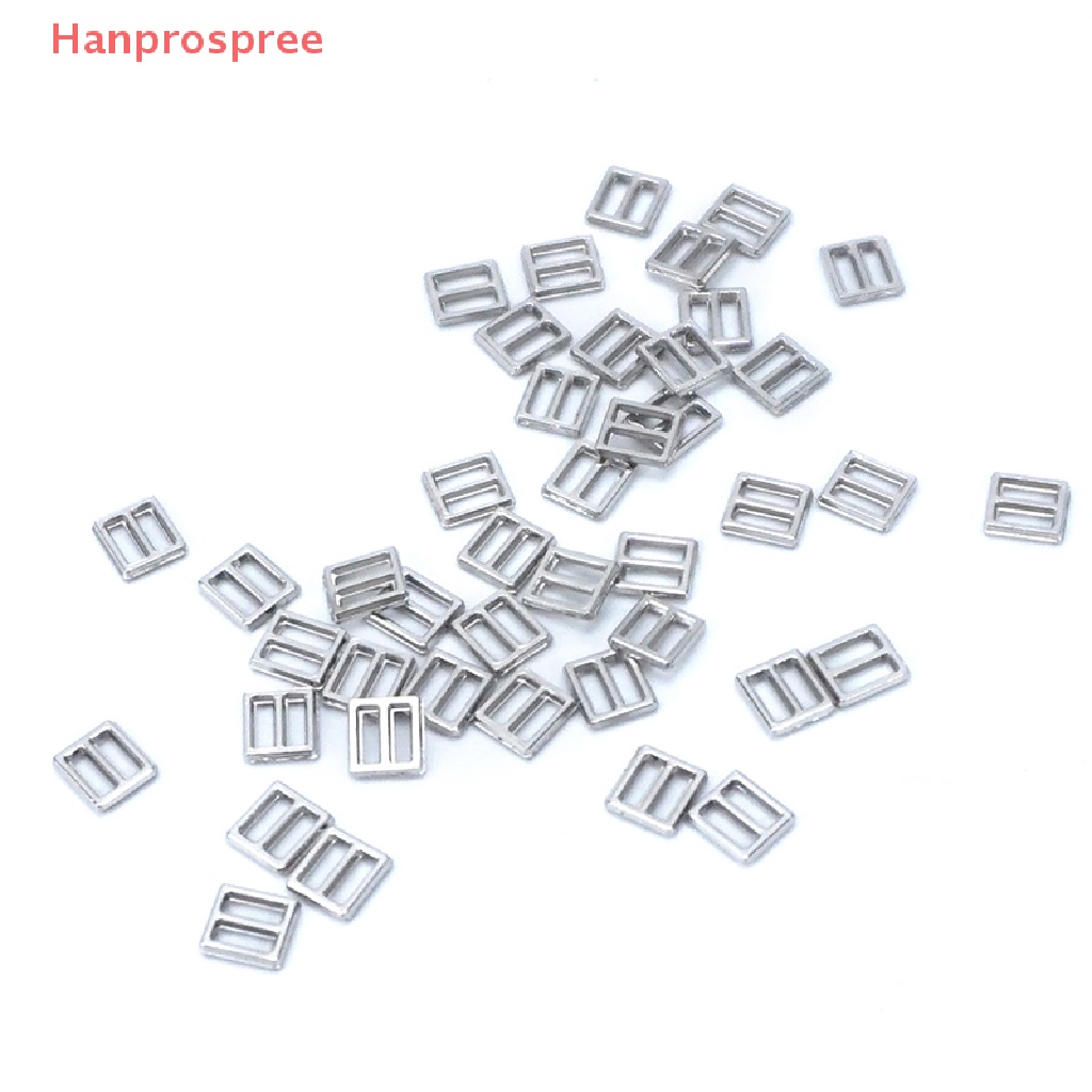 Set 10 Khóa Kim Loại Mini Hình Chữ Nhật 4mm Dùng Làm Đồ Trang Trí DIY