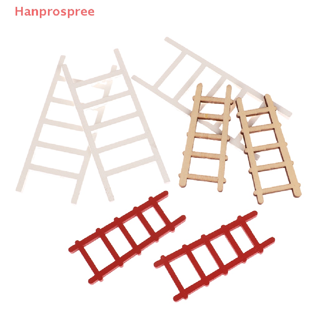 1 Mô Hình Thang mini Trang Trí Nhà Búp Bê