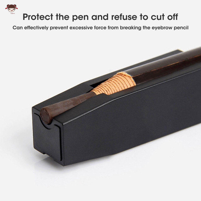 Bút Kẻ Lông Mày Dạng Phẩy Sợi Chống Nước Bền Màu Dài Lâu