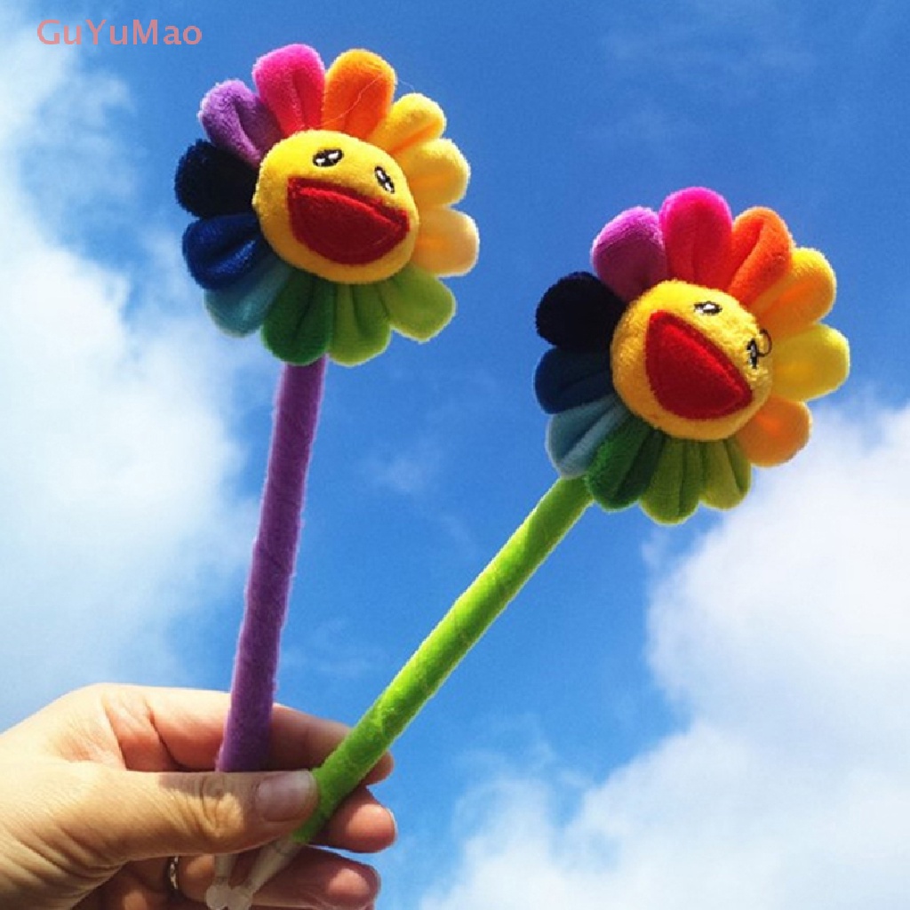 [cxGUYU] Bút Mực Gel Hình Hoa Hướng Dương Dễ Thương Vui Nhộn Phong Cách Hàn Quốc Cho Học Sinh / Văn Phòng