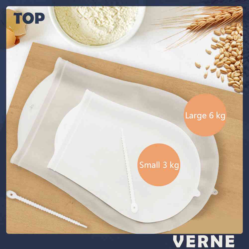 Túi Nhào Bột Bằng Silicone Kèm Dây Buộc Tiện Dụng