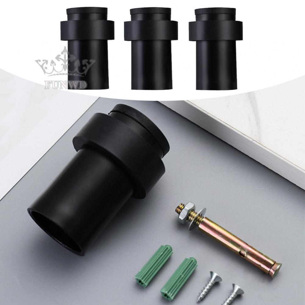 【FUNWD】Rubber Catch Door Stopper Stainless Steel Rubber Bumper Floor Mounted Door Stop