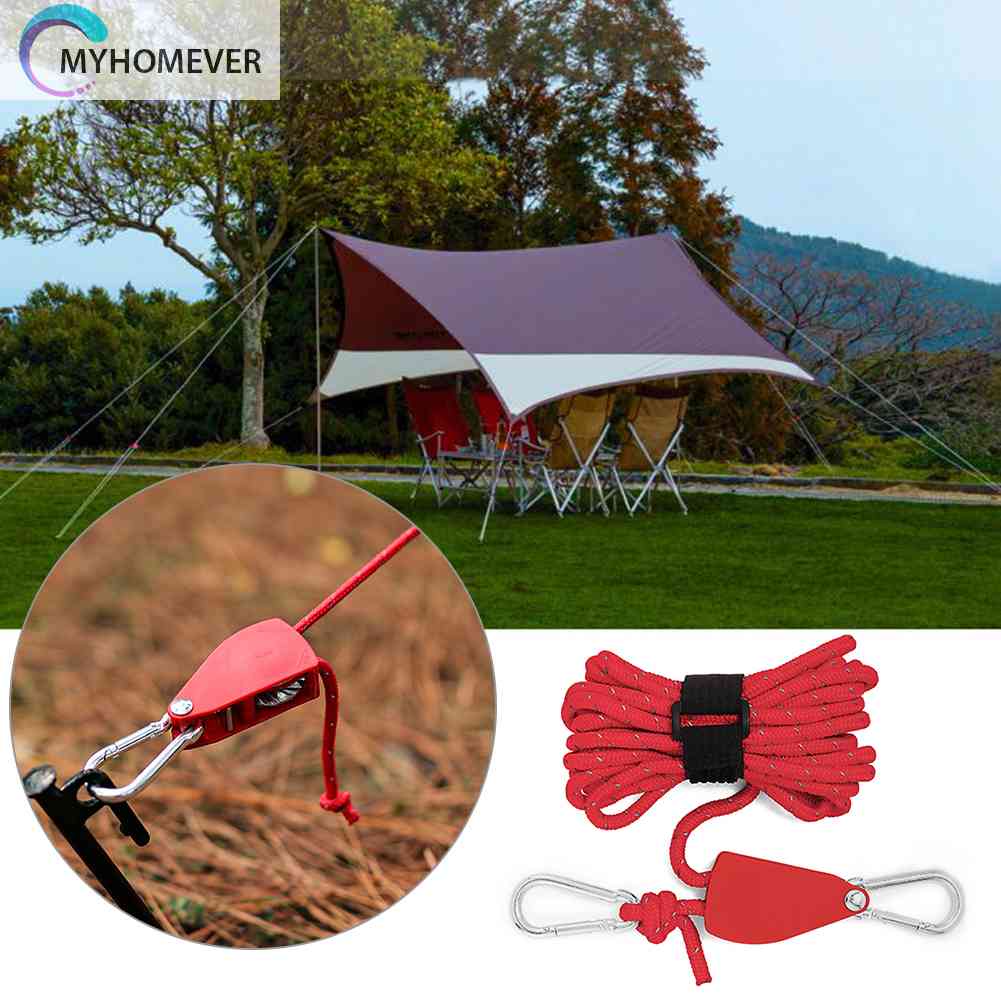 Set 2 Dây Thừng Đinh Tán 4mm 4m Cho Hoạt Động Ngoài Trời