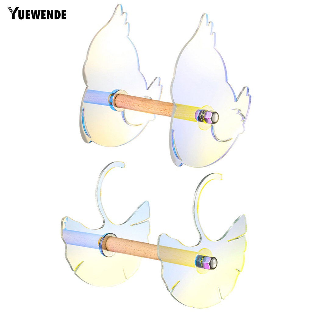 Giá Đỡ Bằng Acrylic Màu Gradient Chống Vỡ Dùng Tập Gym / Thể Hình Cho Vẹt