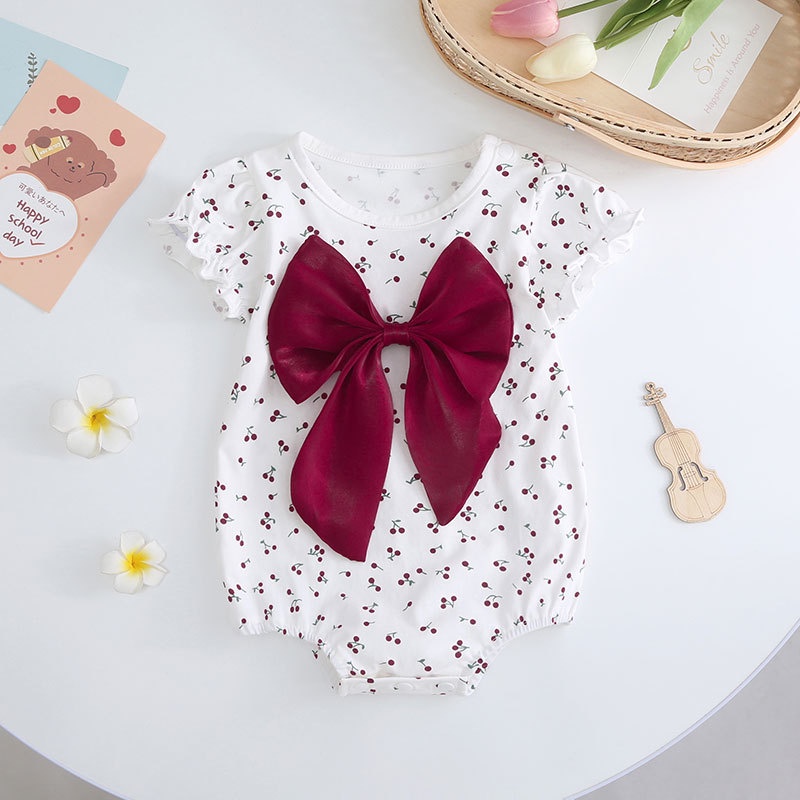 Pinpoo Bộ Áo Liền Quần In Hình Mặt Trăng Dễ Thương Cho Trẻ Sơ Sinh
