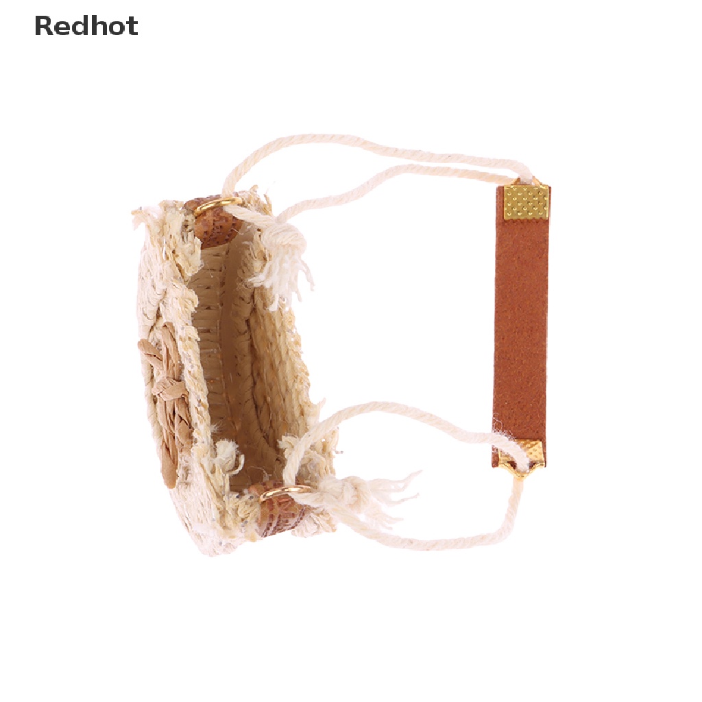 Túi Rơm Đeo Chéo Trang Trí Nhà Búp Bê Tỉ Lệ 1 / 12