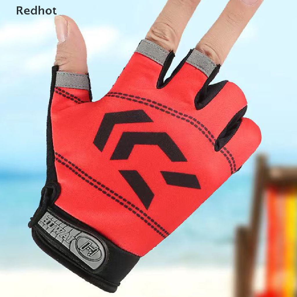 Găng Tay Hở Ngón Chống Trượt Thoáng Khí Thời Trang Nam