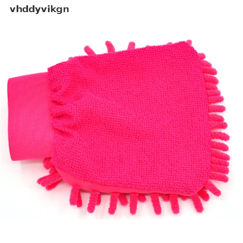 1 Găng Tay Rửa Xe Hơi Anthozoan Bằng Sợi Siêu Mịn