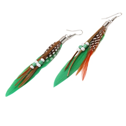 [Fairy4] Bông Tai Lông Ngỗng Handmade Sang Trọng Cho Nữ