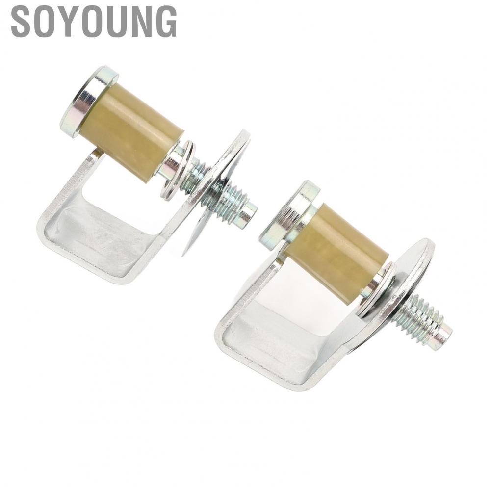Soyoung Door Striker Bolt  Long Service Life Perfect Match Professional 2PCS Reliable Performance Wide Application 38448 Latch Lock for Car