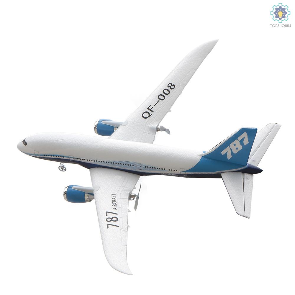Mô Hình Máy Bay Chiến Đấu 3CH 2.4G tosw) QF008 Boeing 787 3CH 4G Chuyên Dụng