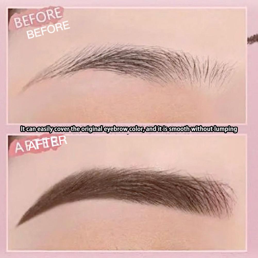 Kem Nhuộm Lông Mày Bốn Màu Sắc Tự Nhiên Dễ Lên Màu Không Thấm Nước V6S6