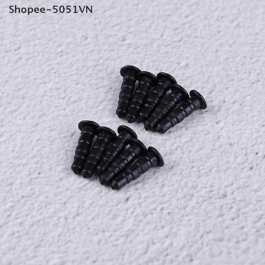 Bộ 10 Nút Bịt Chống Bụi Cho Lỗ Cắm Tai Nghe 3.5mm Bằng Nhựa .