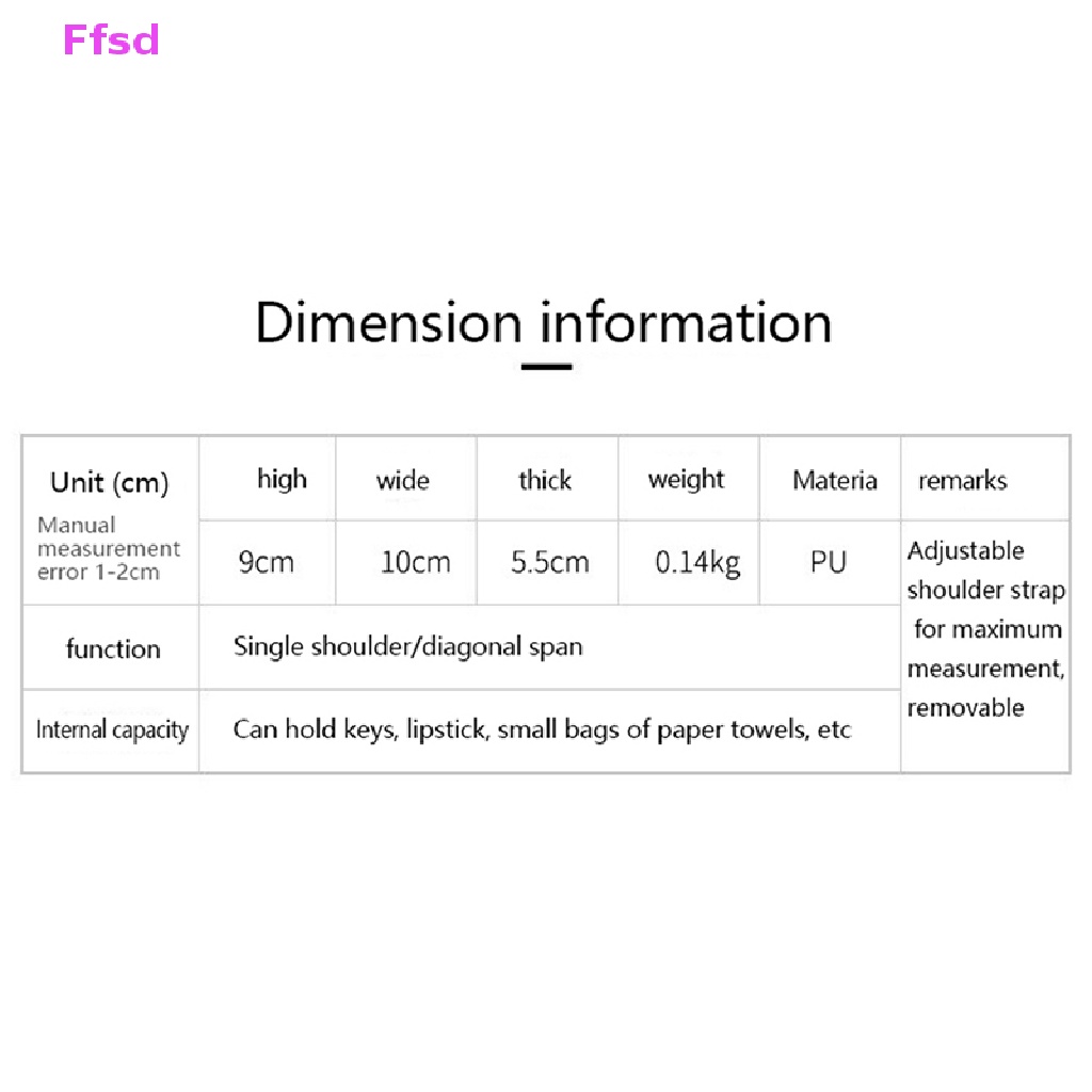 {Ffsd} Thời Trang Trẻ Em Gái Túi Đeo Vai Da PU Mini Đựng Tiền Xu * Bán Chạy