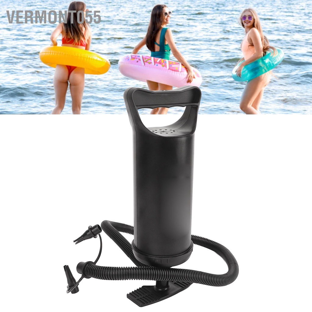 Vermont055 Máy Bơm Khí Cầm Tay Công Suất Cao 2 Chiều Di Động Nhanh Lạm Phát Bằng Với Vòi Cho Nệm Vòng Bơi