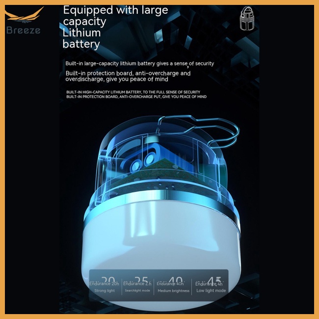 Đèn Pin Led Mini Đa Năng Có Thể Sạc Lại Dùng Khi Đi Cắm Trại