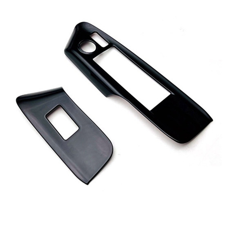 Khung Dán Công Tắc Cửa Sổ Xe Hơi Màu Đen Bóng Cho Toyota Sienta 2023 +