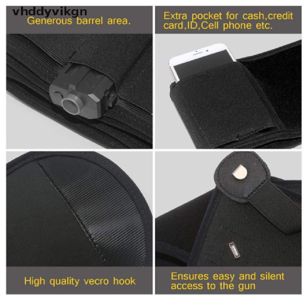 1 Túi Đeo Hông Đựng Súng Bụng Tàng Hình Co Giãn Vn VN