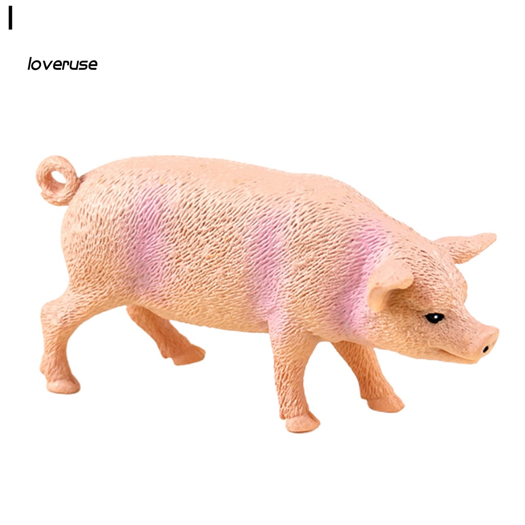 / Lo / Sturdy Mô Hình Đồ Chơi Động Vật Nông Trại Mini Bề Mặt Mịn Cho Bé