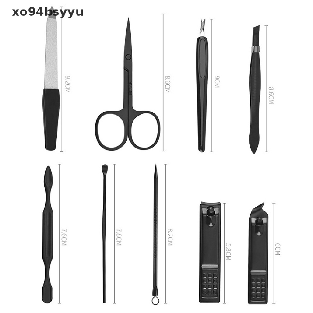 Bộ 7 / 9 Dụng Cụ Làm Móng Bằng Thép Không Gỉ xo94bsyyu VN