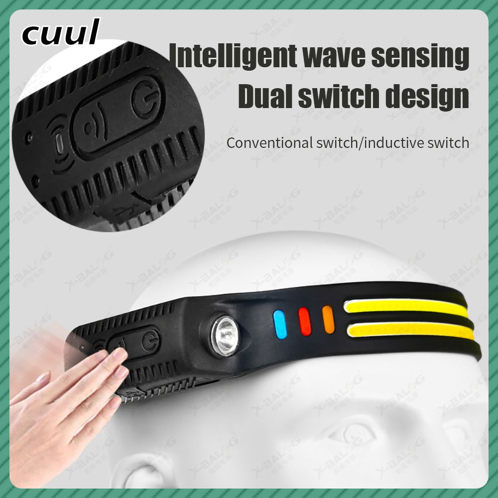 Hàng Có Sẵn Đèn Pha Cảm Ứng 2023 Đèn Đạp Xe Ngoài Trời Đèn Chạy Ban Đêm Sạc Usb Đèn Pha Led Ánh Sáng Mạnh Đèn Câu Cá Ban Đêm Thanh Toán Khi Nhận Hàng