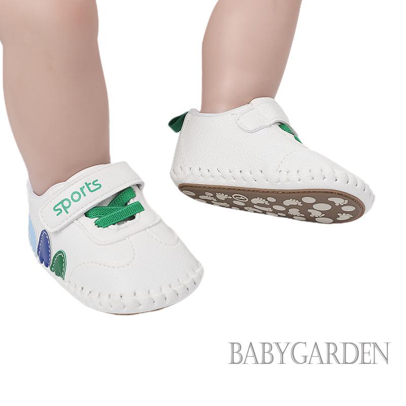 Giày Da PU Đế Mềm Chống Trượt Cho Bé 0-18 Tháng Tuổi