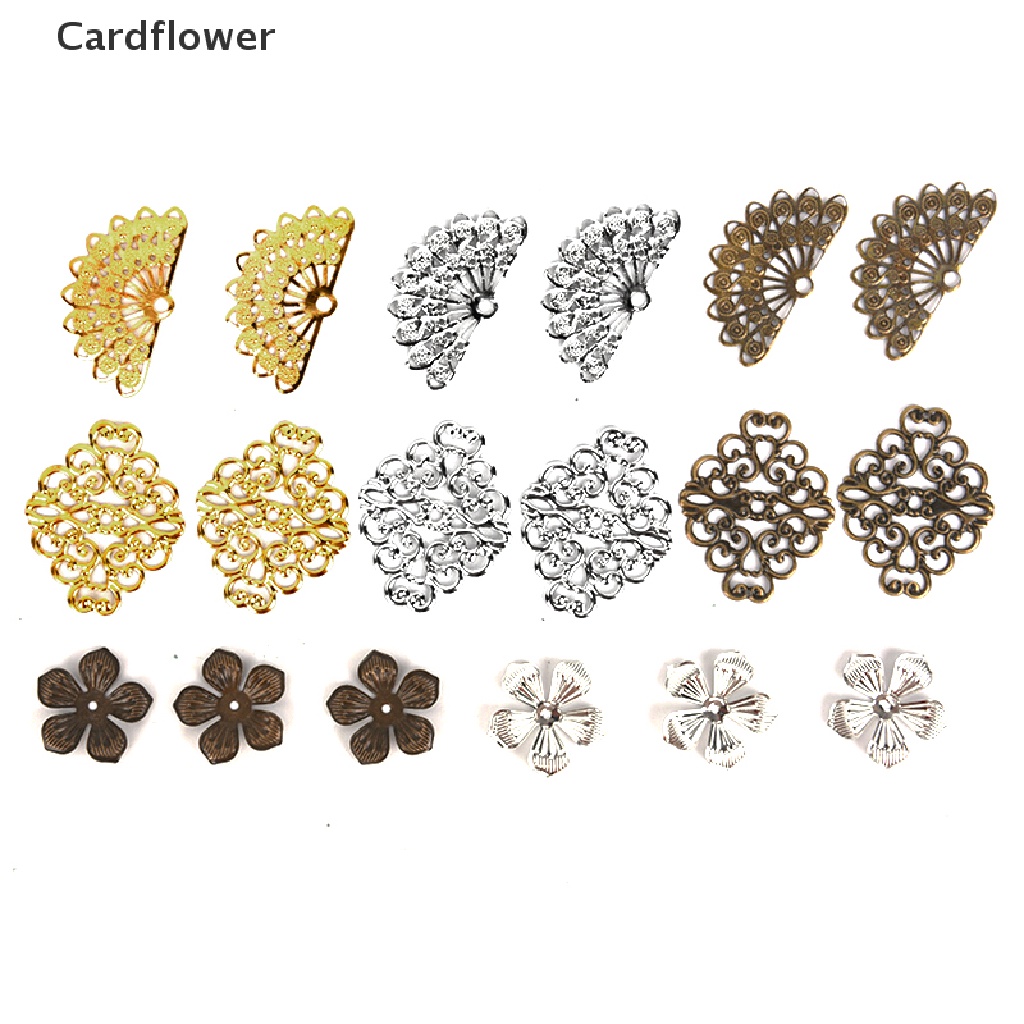 Set 100 Đầu Nối Lọc Bằng Kim Loại Hình Hoa Chuyên Dụng Cho Làm Trang Sức Thủ Công Giảm Giá Trên Bán Hàng
