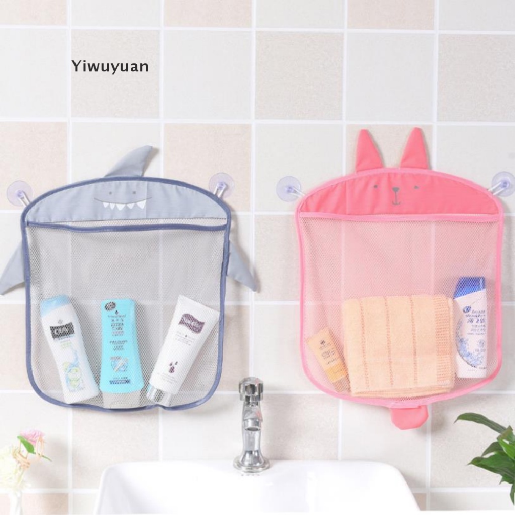Túi Lưới Đựng Đồ Chơi Treo Phòng Tắm Hình Động Vật Hoạt Hình Cho Bé