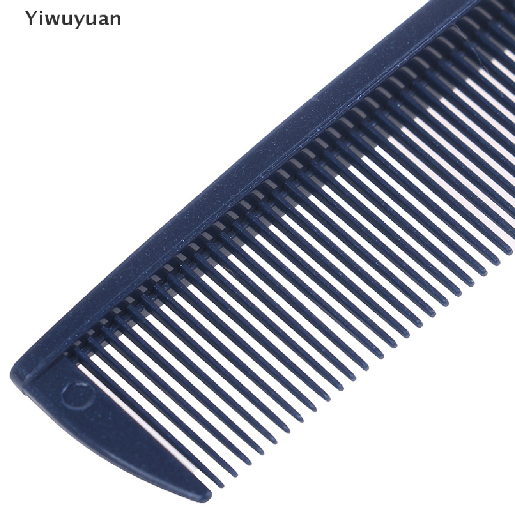 < Yiwuyuan > Lược Chải Tóc Hai Đầu Bằng Nhựa Có Thể Gập Lại Tự Làm Đẹp Khi Đi Du Lịch Cho Nữ