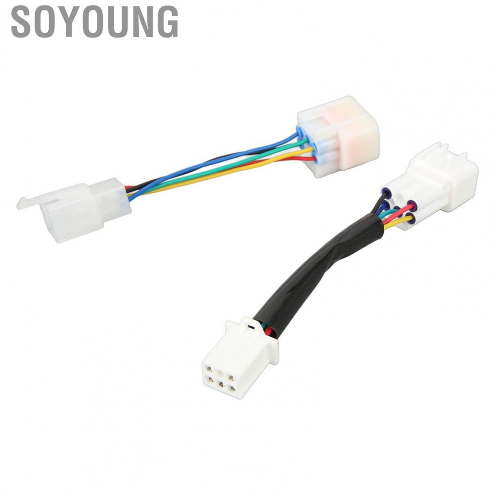 Soyoung Electric Motorcycle Controller Adapter  Stable Hall Precise Durable ABS IP67 Waterproof for