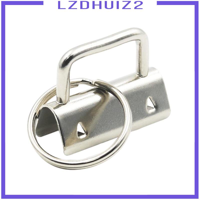 Bộ 10 Móc Khóa Bằng Kim Loại Có Móc Khóa Tiện Dụng