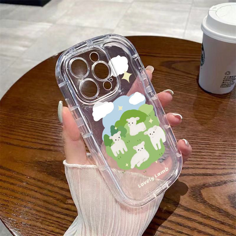 ✅Ốp Điện Thoại Mềm Trong Suốt Chống Sốc Cho Iphone 8p 1311 14 Xr Lamb Xsmax 712 GE6P