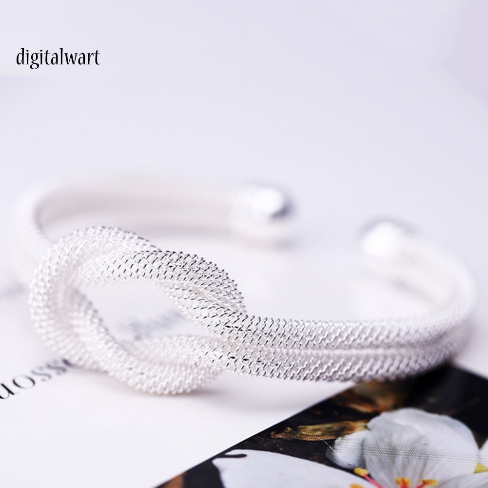 Kỹ Thuật Số| Vòng Đeo Tay Dạng Ống Xoắn Thanh Lịch Dành Cho Nữ