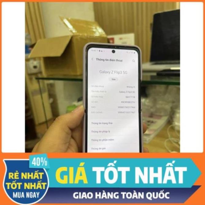 Điện Thoại Samsung z flip 3 (8/128G) - Hàng Siêu Lướt Mới Keng kk | BigBuy360 - bigbuy360.vn