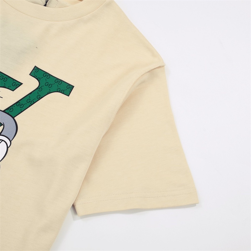 Áo Thun Tay Ngắn Cổ Tròn In logo Cảnh Báo Trước Và Sau 99V &amp; - show limit 23ss